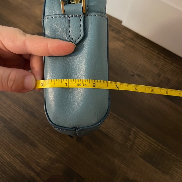 Fossil Chelsea Crossbody blue leather - Picture 7 of 7